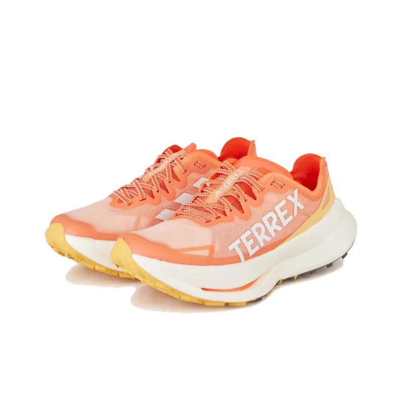 Adidas Terrex Agravic Speed Ultra Trail Amber Tint Crystal White Semi Spark Women's-1