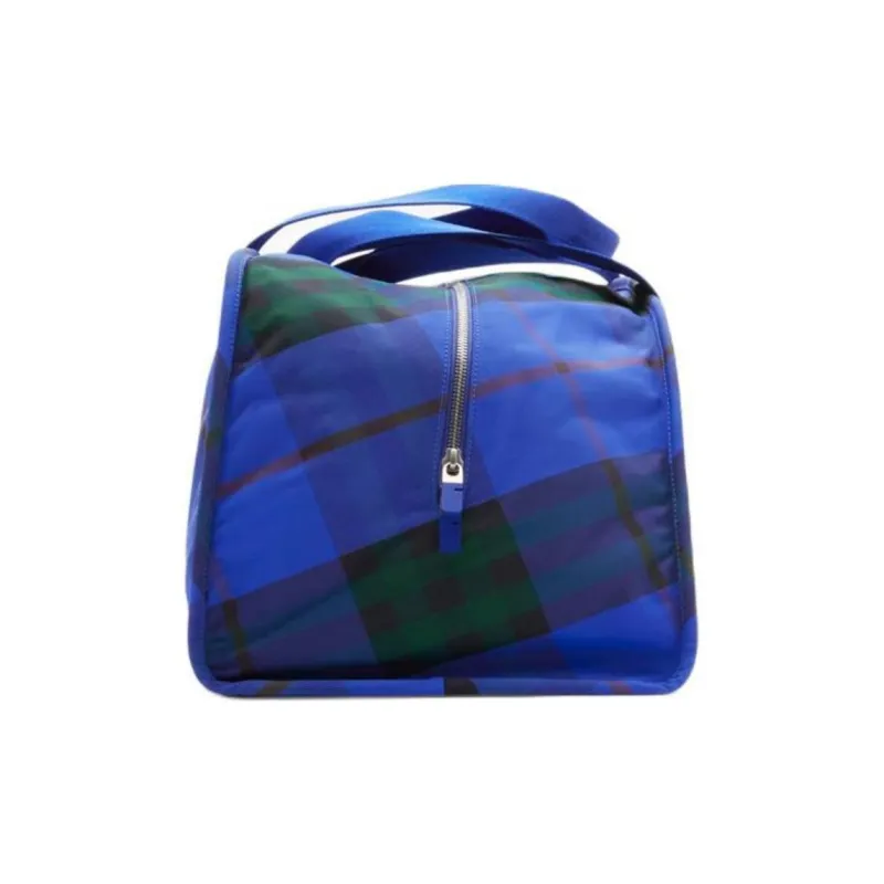 Burberry Polyamide Portable One Shoulder Travel Bag Men's Blue Green-1