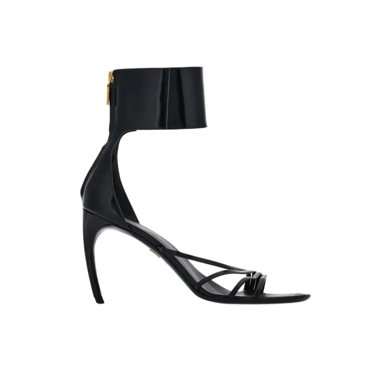 FERRAGAMO Curved-heel Sandals-1