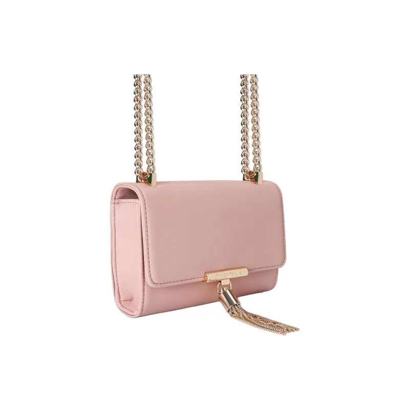 Kurt Geiger London Leather Portable Crossbody Bag Shoulder Bag Mini Women's Pink-1