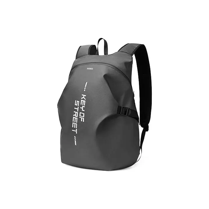 RIOREX Fabric Backpack Regular Unisex Black-19