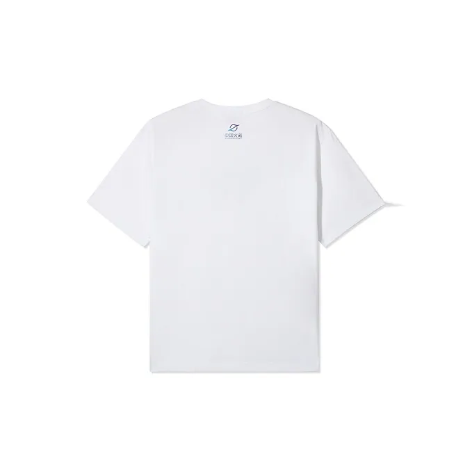 Cabbeen T Shirt Men's Bleached White-1