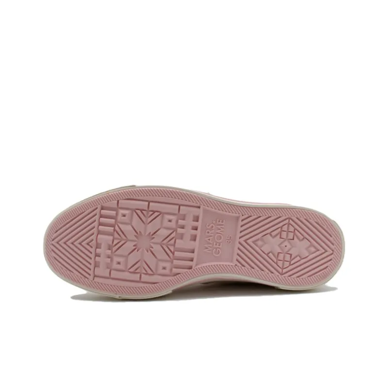 MARS*GEOME Slip Resistant, Abrasion Resistant, Lightweight High Top Canvas Shoes Women's-5