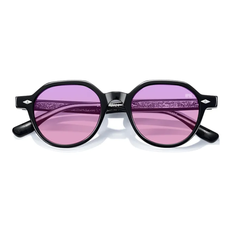 APRIL Plate Frame Irregular Shape Sunglasses With Polarized Lenses Unisex-28