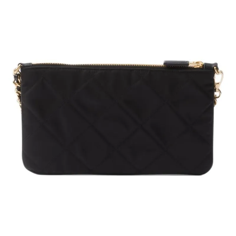 PRADA Fabric Clutch Women's Black-2