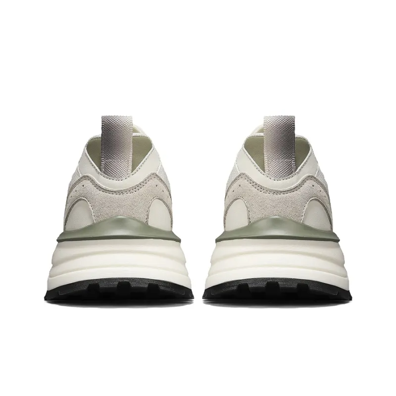 YEARCON Casual Shoes Men Low Top White/Blue, White/Grass Green-8