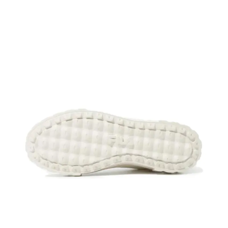 FILA Sandenal Shock Absorbers With Slip Resistant Features Low Top Casual Shoes Unisex Beige-4
