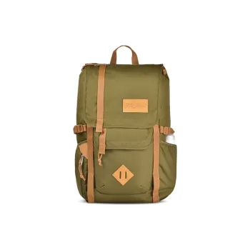 JanSport Polyester Backpack Regular Unisex Army Green