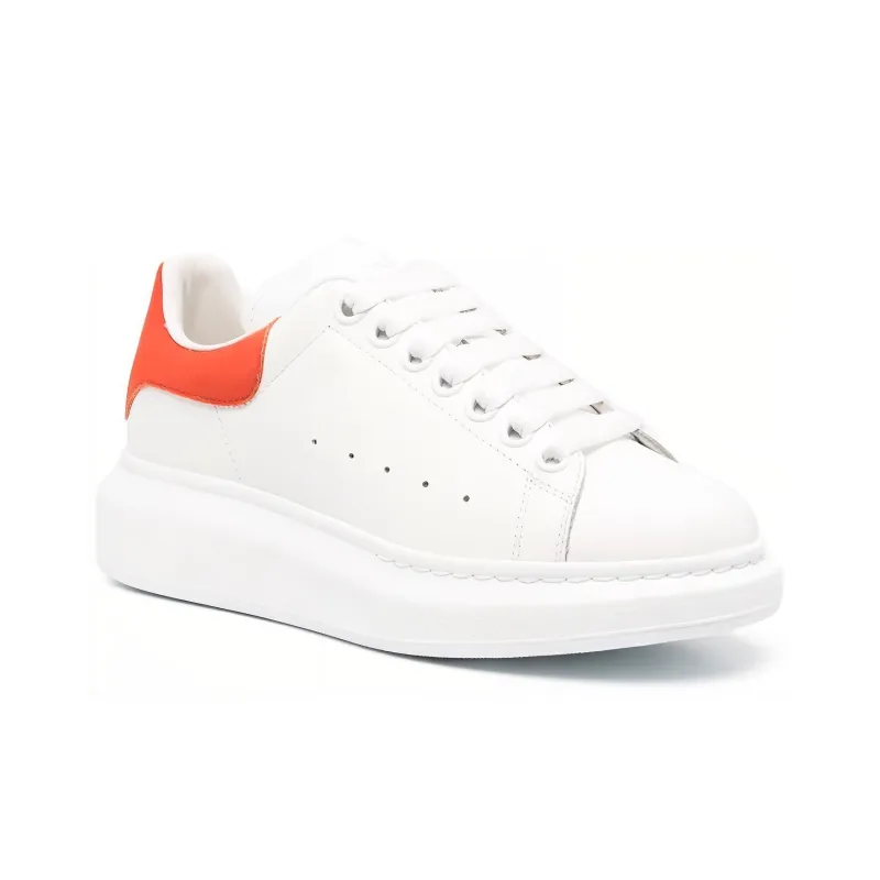 Alexander McQueen Oversized White Orange Women's-2