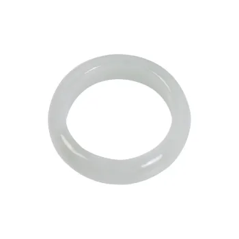 Viola Glutinous Jade Rings Unisex