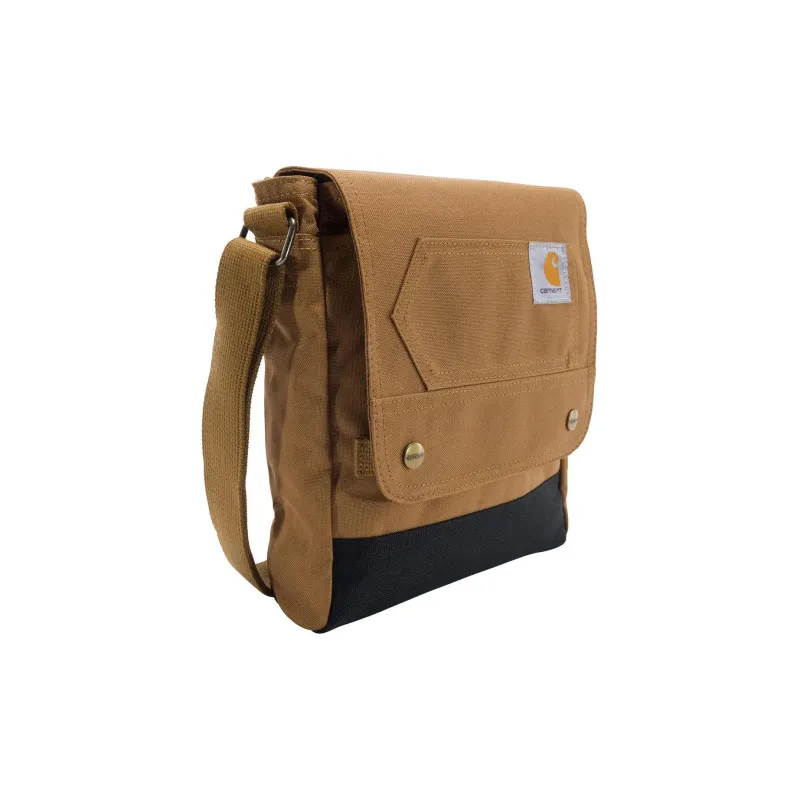 Carhartt Polyester Shoulder Bag, Crossbody Bag Unisex Brown-1