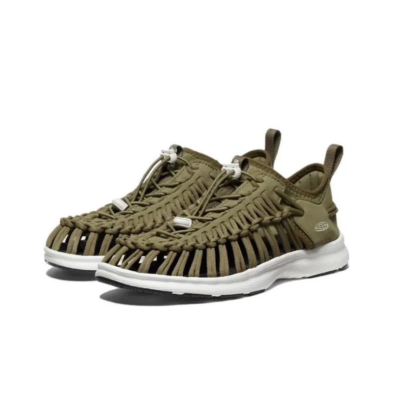 KEEN Uneek O3 Breathable River Trekking Shoes Men's Green-2