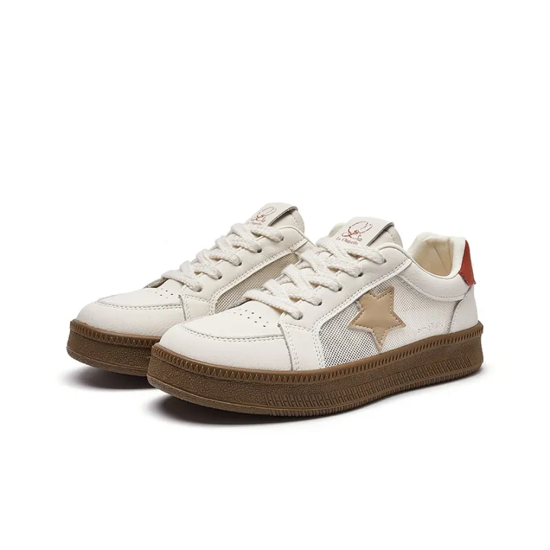 La Chapelle Non slip Lightweight Low Top Skateboard Shoes Women's-21