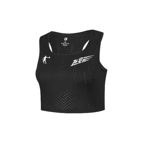 QIAODAN Sleeveless Sports Shirts Women's Black