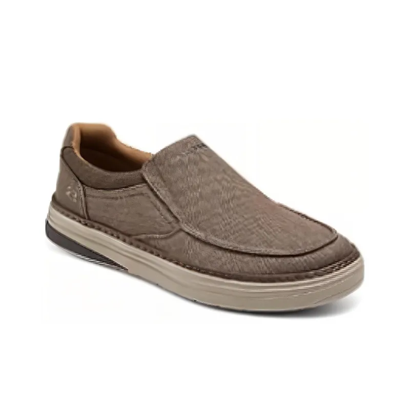 Skechers MENS USA Lightweight Low Top Canvas Shoes Men's Brown-3