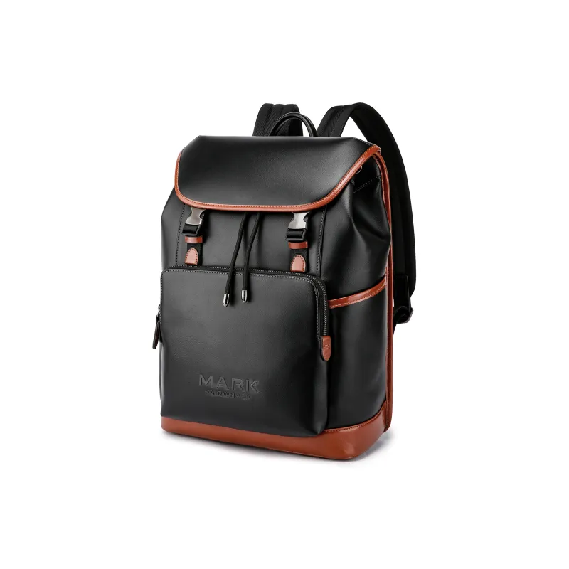 FAIRWHALE PVC Backpack Regular Unisex Gray White/Advanced Orange/Advanced Blue/Black-21