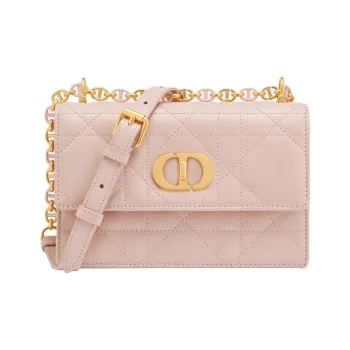DIOR Sheepskin Portable Crossbody Bag, Shoulder Bag Women's Rouge Pink
