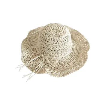 MUSTKOO Straw Woven Sun Protection Hats Women's