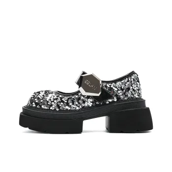EBLAN Loafers Women's Silver