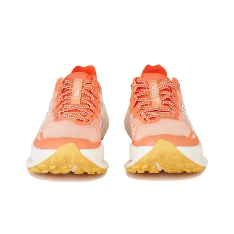Adidas Terrex Agravic Speed Ultra Trail Amber Tint Crystal White Semi Spark Women's-2