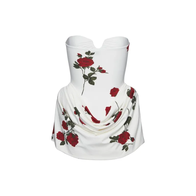 MAGDA BUTRYM SS24 Sleeveless Dress Women's White-1