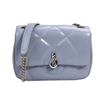 YOCAMU Cow Leather Small Square Bag, One Shoulder Handbag, Crossbody Bag Regular Women's Blue/Green/White/Black