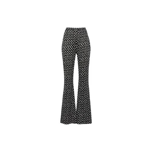 DVF Diane von Furstenberg Brooklyn High-waisted Flared Trousers