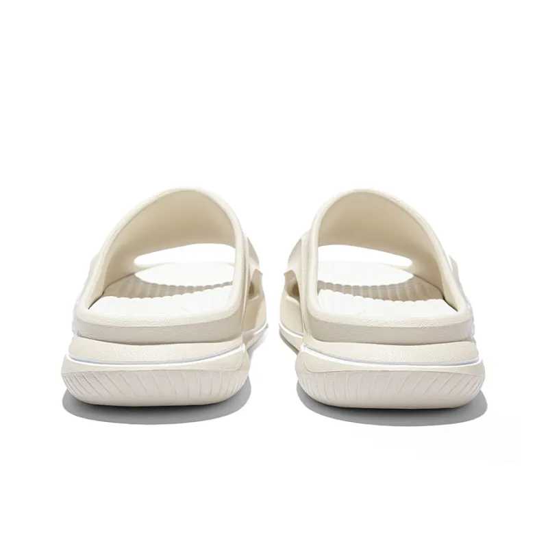Cool Bucket Cloud Series Quiet Odor Resistant Slide Slippers Unisex Cloudy Brown White-4