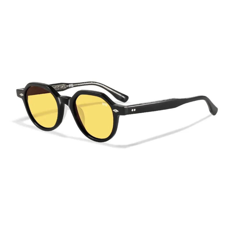 APRIL Plate Frame Irregular Shape Sunglasses With Polarized Lenses Unisex-32
