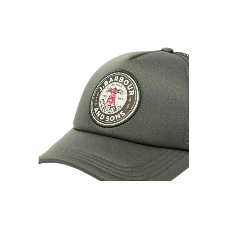 BARBOUR Polyester Baseball Caps Unisex Green-2