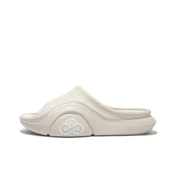 Cool Bucket Cloud Series Quiet Odor Resistant Slide Slippers Unisex Cloudy Brown White