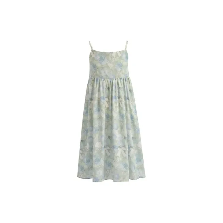 SNBL Slip Dresses Women's Turquoise-1