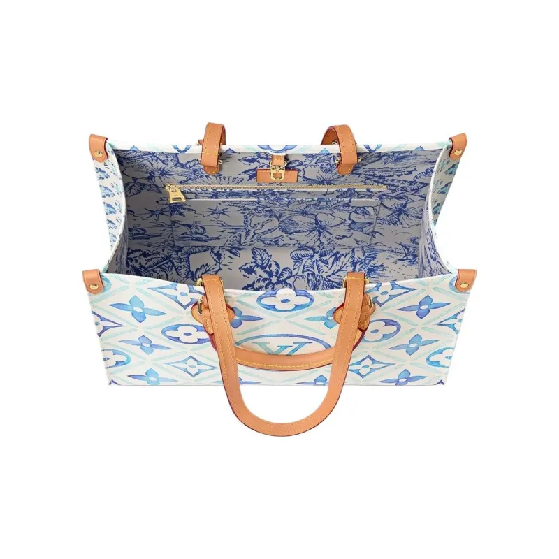 LOUIS VUITTON OnTheGo Mm Lagoon Blue-2
