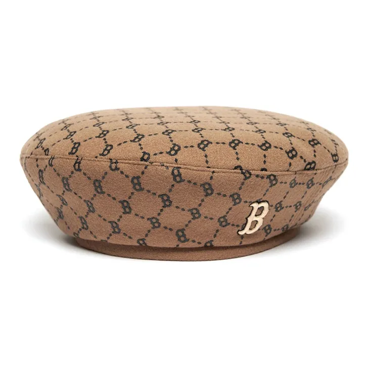 MLB Monogram Diamond Wool Beret-6