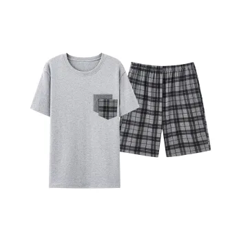 Mulong Family Pajama Set Men's Heather Gray