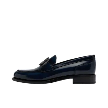 RENE CAOVILLA Morgana Loafers 2cm Women's Dark Blue