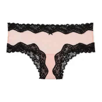 Victoria's Secret VICTORIA'S SECRET PINK Tease Cheeky Panty/Purest Pk Underpants Women's 1 Pack Pink