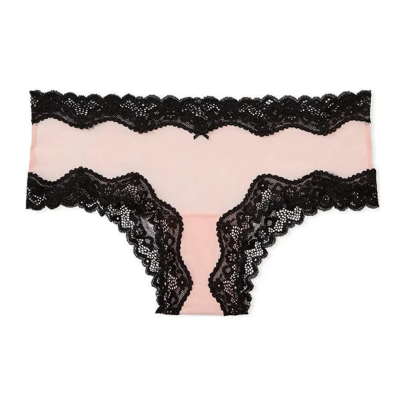 Victoria's Secret VICTORIA'S SECRET PINK Tease Cheeky Panty/Purest Pk Underpants Women's 1 Pack Pink-0