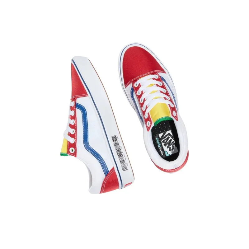 Old Skool ComfyCush Vans 'Retro Mart Barcode'-2