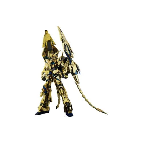 BANDAI Unicorn Gundam 03 Phenex Network Limited MG 1/100 Mobile Suit Gundam NT RX 0 Model Kits 18cm