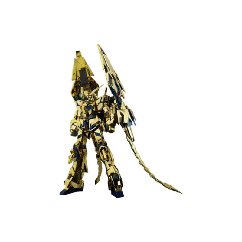 BANDAI Unicorn Gundam 03 Phenex Network Limited MG 1/100 Mobile Suit Gundam NT RX 0 Model Kits 18cm-0
