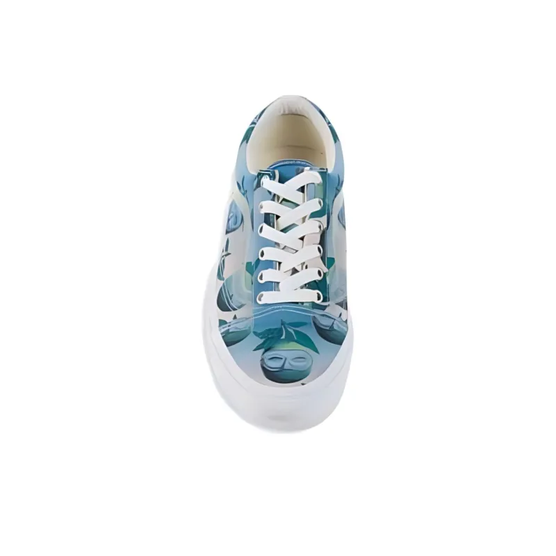 Opening Ceremony X Vans Vault Skateboard Shoes Unisex Low-Top Blue/White-4