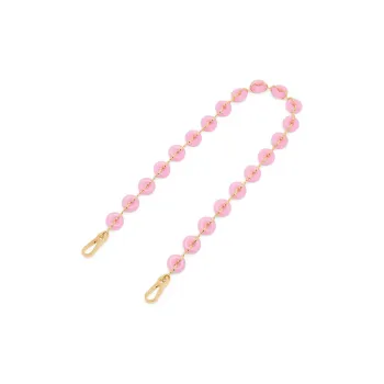LOEWE Resin Bag Straps Women's Pink/Gold