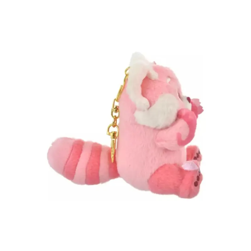 Disney Red Panda Velvet Keychain Dolls Plush Pendant 13cm Height-2