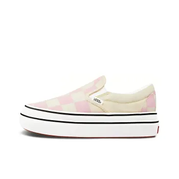 Slip On Classic Vans ComfyCush 'Big Classics Checker Blushing Bride' Women's