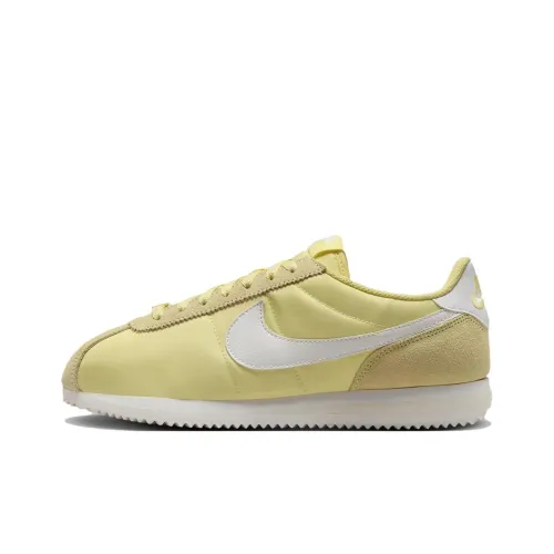 Nike Cortez Running Shoes Men Low-Top Yellow