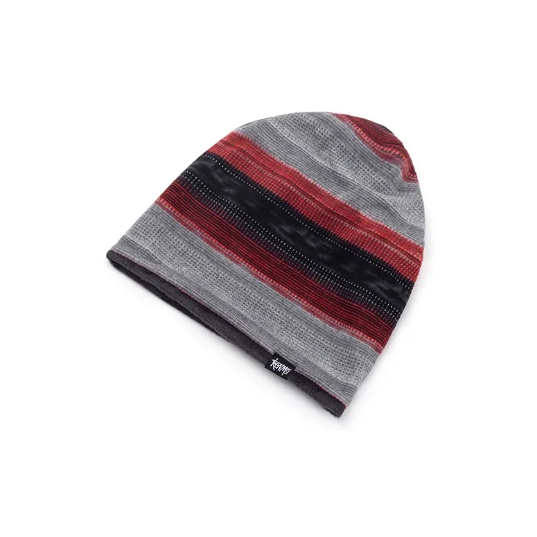 KENMO Acrylic Beanies Unisex Red/Blue/Green-3