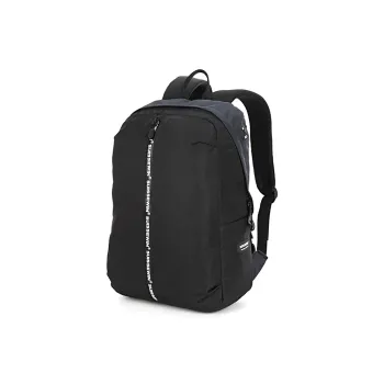 SUISSEWIN Polyester Backpack Regular Unisex Black/Gray/Blue