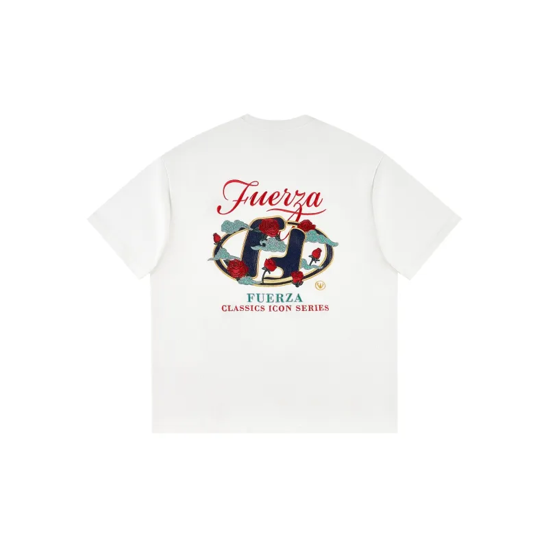 FUERZA Drop Shoulder Sleeve T-Shirt Unisex-2