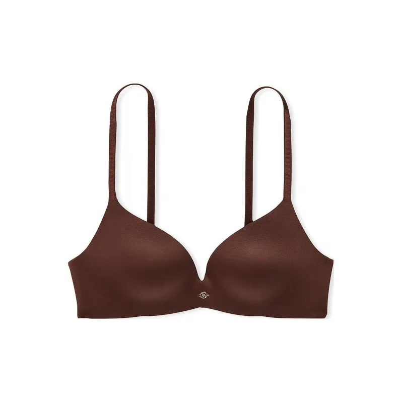Victoria's Secret PINK VERY SEXY So Obsessed Smooth Wireless Push-Up Bra/G Bra Women's Brown-0